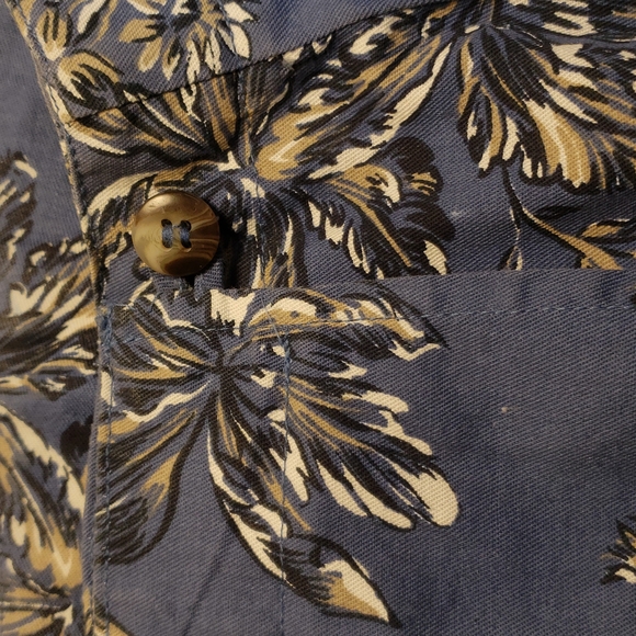 NWOT MERONA size 18 front wrap blue floral skirt E94 - Picture 7 of 10